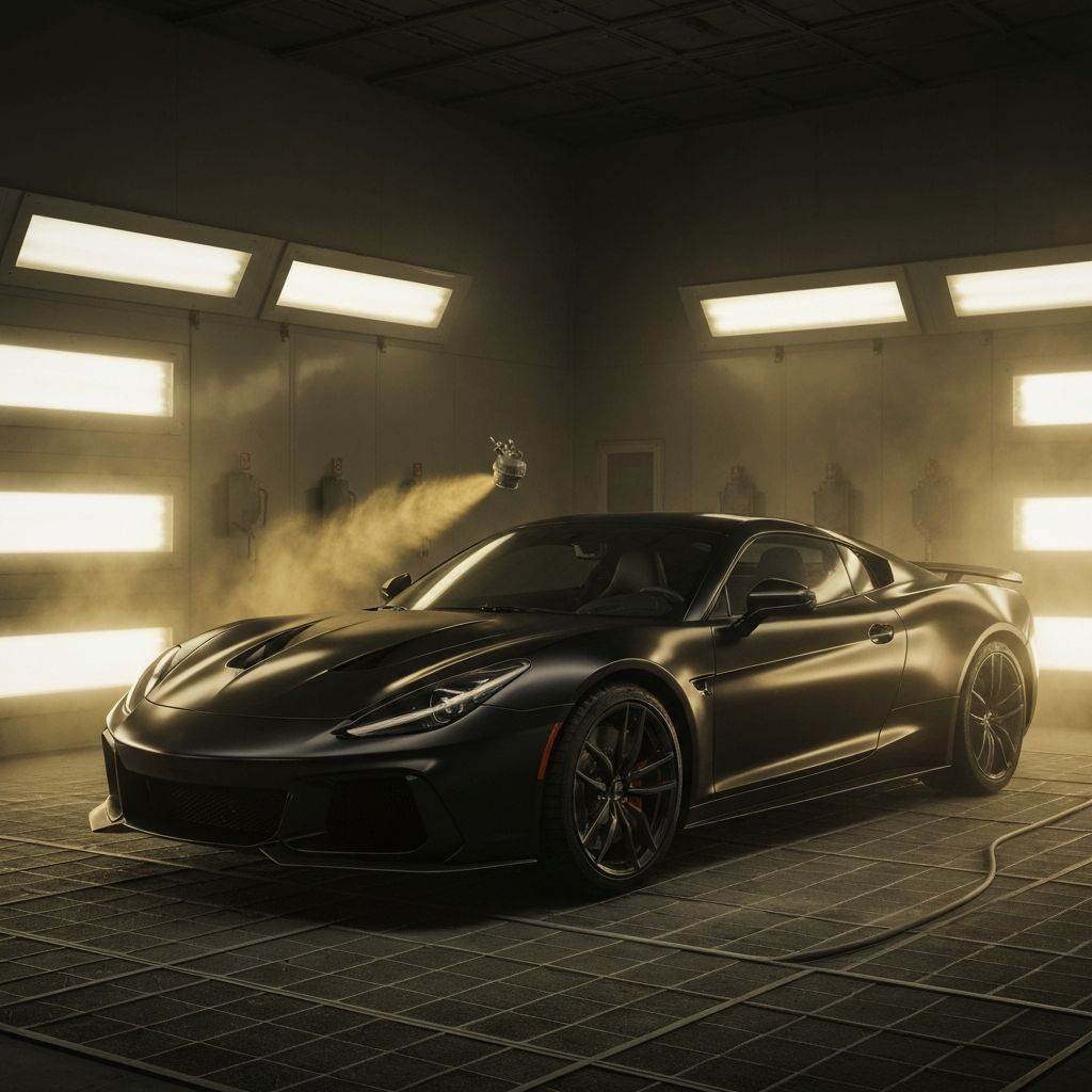 Профессиональная покрасочная камера